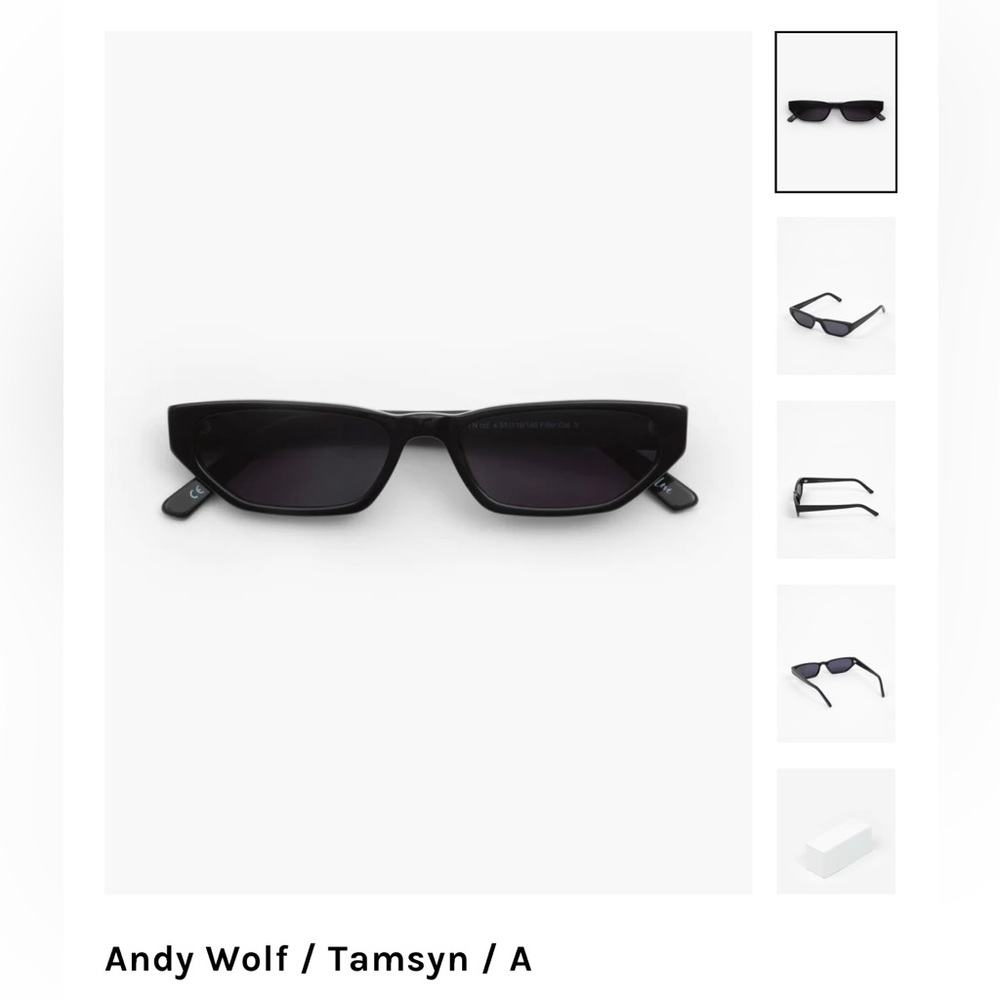 Andy Wolf Sunglasses - black - like new-